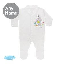 Personalised Tiny Tatty Teddy Cuddle Bug Baby Grow 0-3 mths